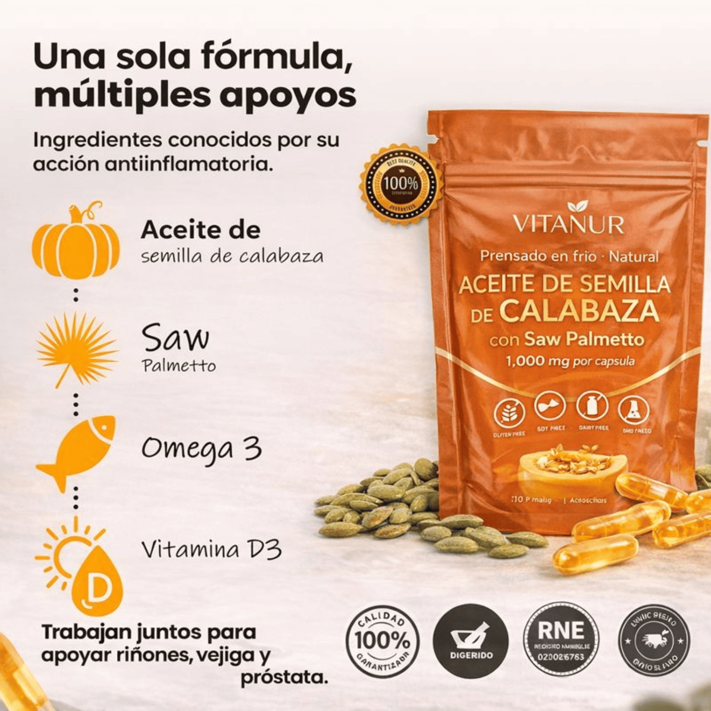 Aceite de semilla de calabaza